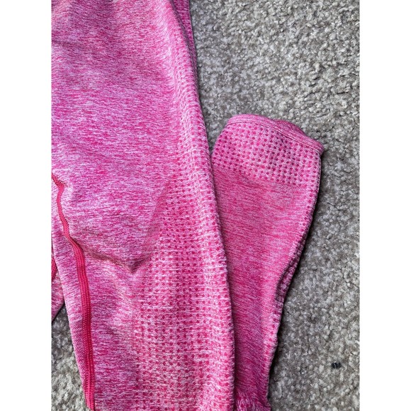 Gymshark High Rise Vital Boost Scrunched Butt Legging in Dark Sunset Pink Size S - Picture 2 of 8